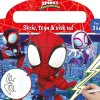 Marvel - Spidey - Skriv og visk ud (papbog med ikke-permanent pen)> Best
