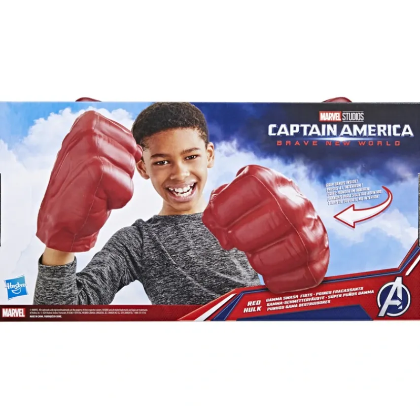 Avengers Captain America: Brave New World Red Hulk Gamma Smash Fists>Marvel New