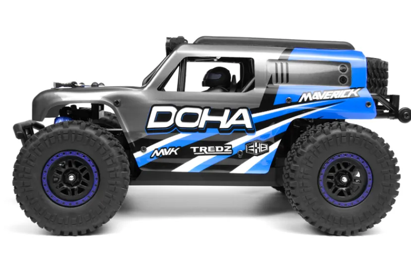 Maverick Doha 1/20 4WD Electric Truck - Blue>Maverick RC Discount
