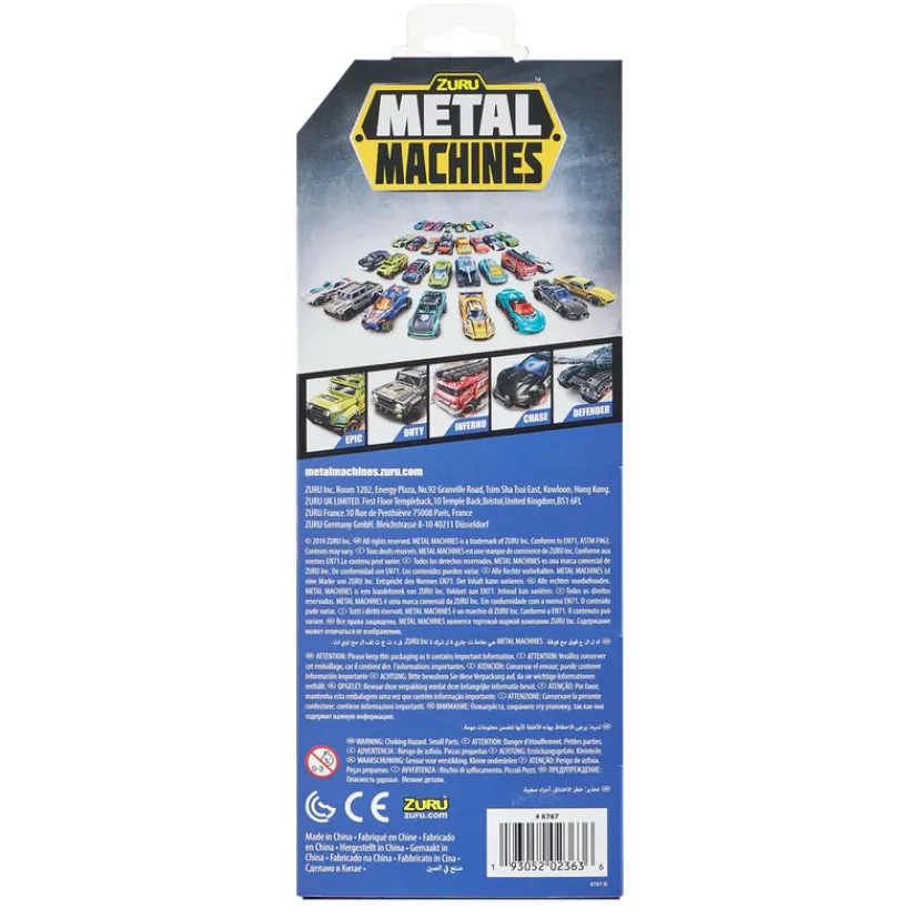 Metal machines biler 5-pak> Hot