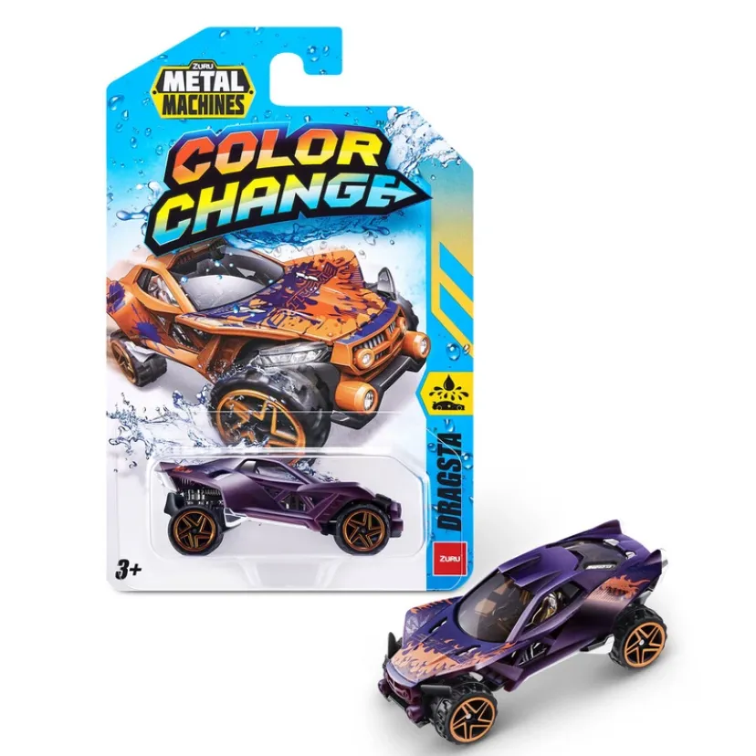 Metal Machines Color Change Mini Die-Cast Car ass> Outlet