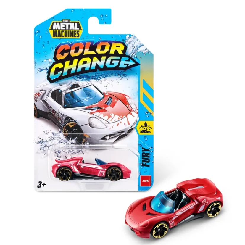 Metal Machines Color Change Mini Die-Cast Car ass> Outlet
