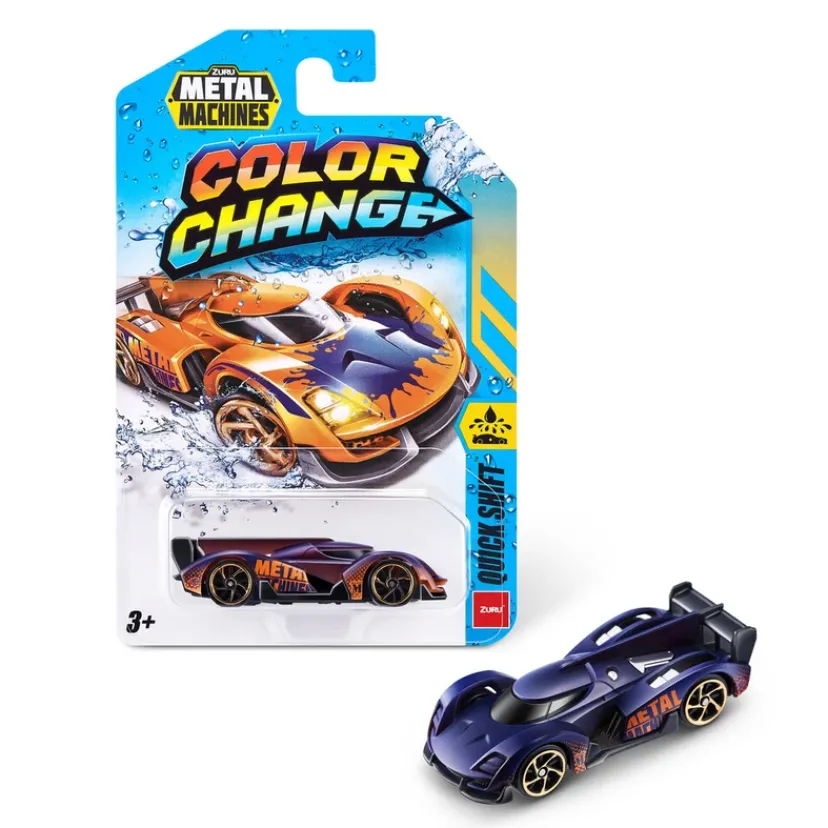 Metal Machines Color Change Mini Die-Cast Car ass> Outlet