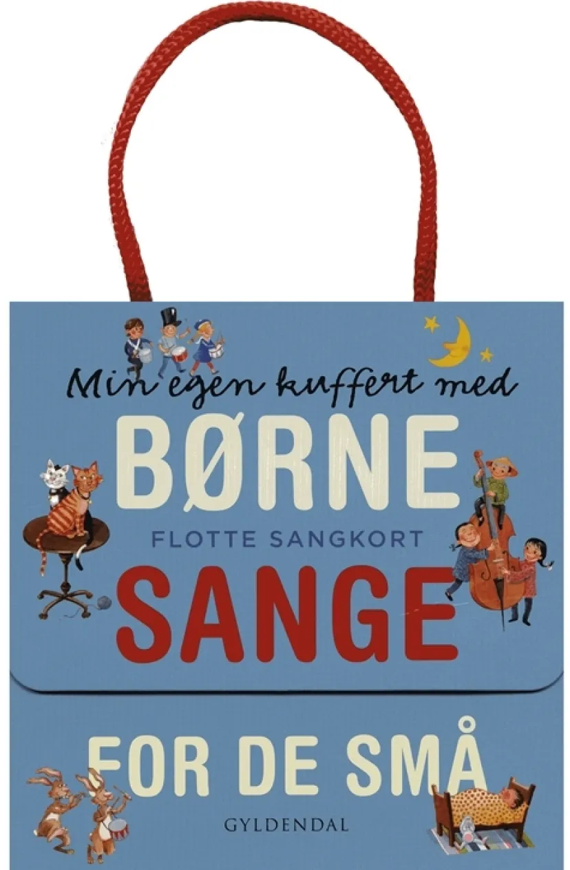 Min egen kuffert med børnesange for de små. Flotte sangkort> Sale