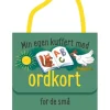 Min egen kuffert med ordkort for de små> New