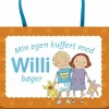 Min egen kuffert med Willi bøger>