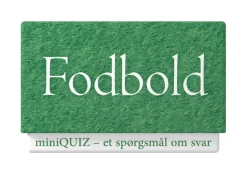 miniQUIZ - Fodbold>Spil Discount