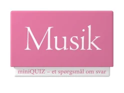 miniQUIZ - Musik>Spil