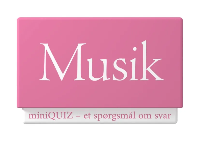 miniQUIZ - Musik>Spil