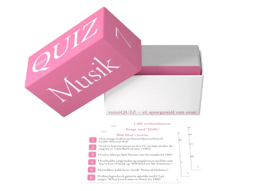 miniQUIZ - Musik>Spil
