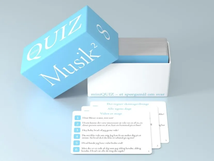 miniQUIZ - Musik 2>Spil Discount