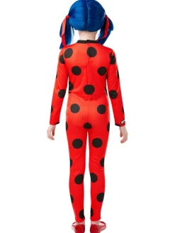 Miraculous Ladybug Classic kostume med maske str. 7-8 år> Clearance