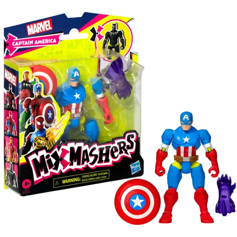 Mixmashers Captain America basic figur>Avengers Hot