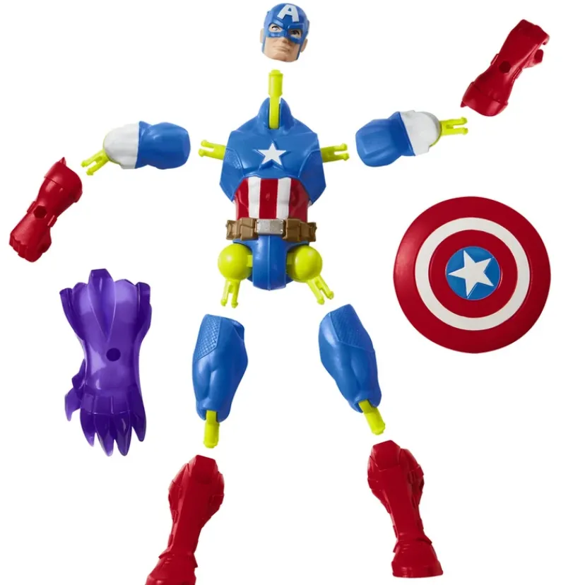 Mixmashers Captain America basic figur>Avengers Hot