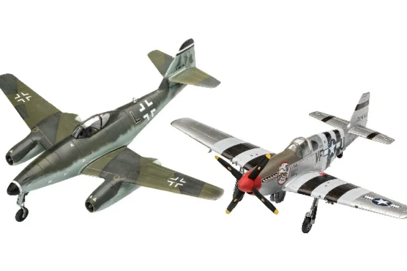 Model Set Combat Set Me262 & P-51B>REVELL