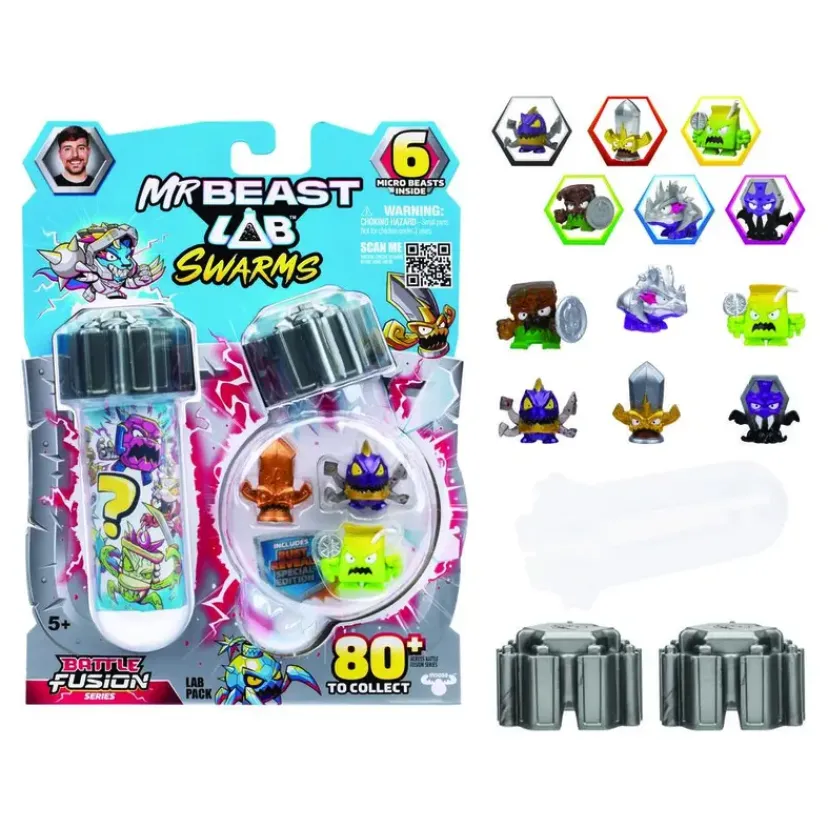 MrBeast Swarms Batttle Fusion 6-pack> New