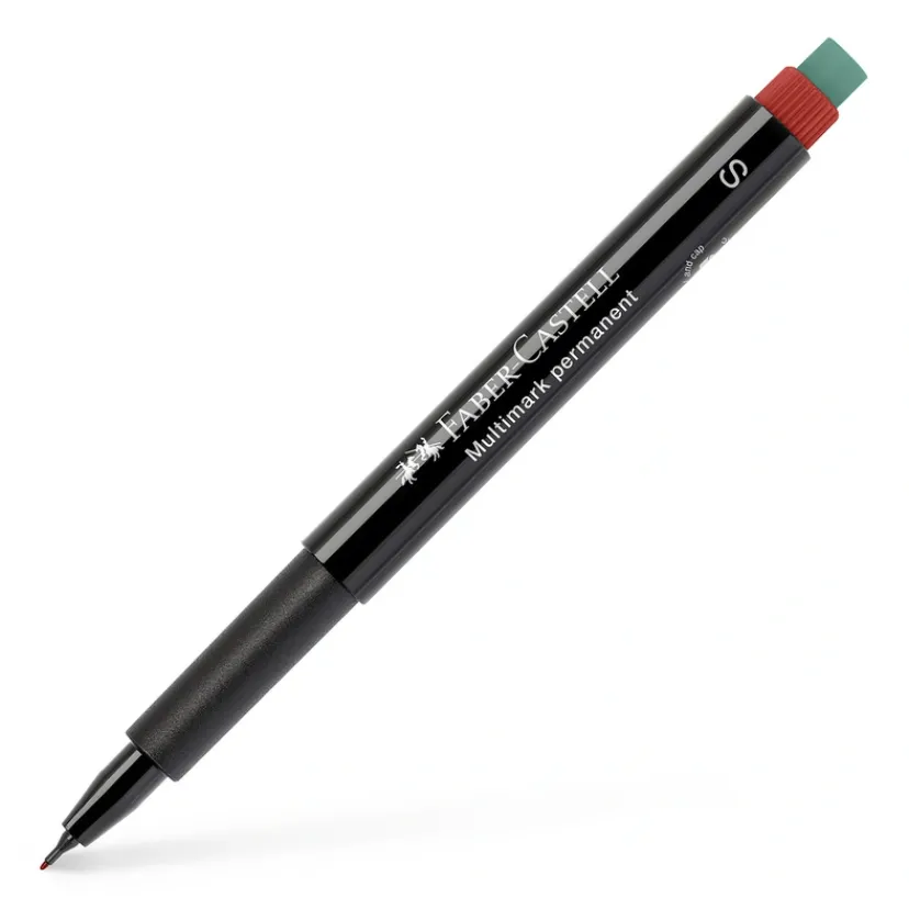 Multimarker s rød>Faber-Castell Clearance
