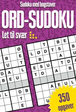 Ord-sudoku : Sudoku med bogstaver> Best