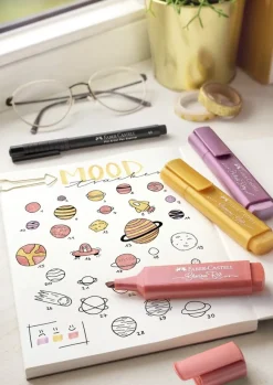 Overstregningspen metallic 8 ass>Faber-Castell Clearance