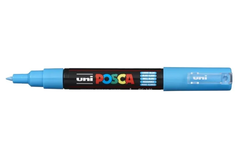 Paintmarker Uni pc-1mc lys blå>POSCA Clearance