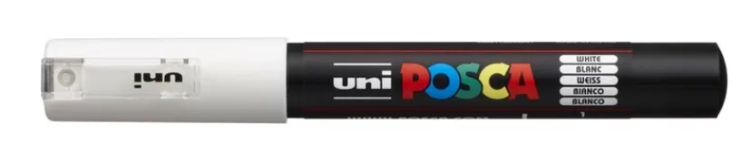 Paintmarker Uni pc-1mc hvid>POSCA Discount
