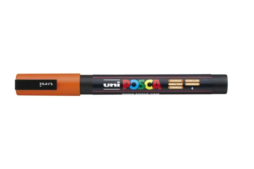 Paintmarker Uni pc-3m orange>POSCA Clearance