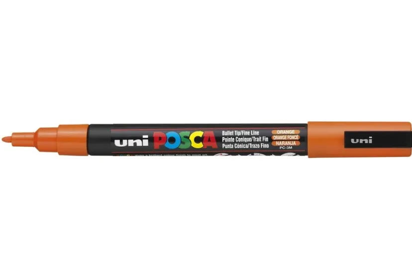 Paintmarker Uni pc-3m orange>POSCA Clearance