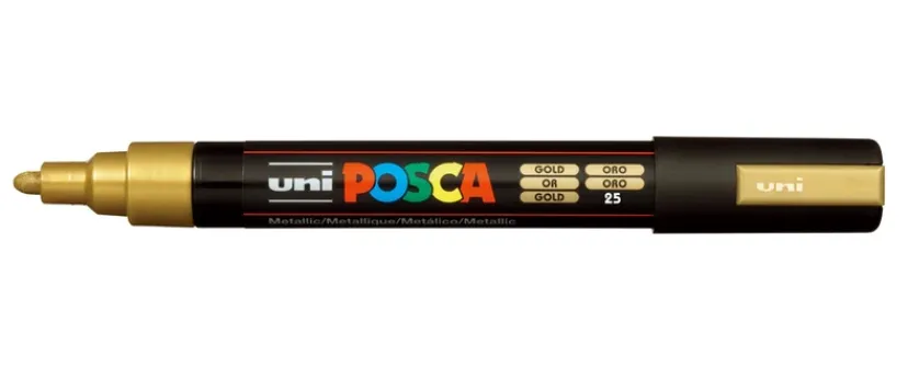 Paintmarker Uni pc-5m gold>POSCA Outlet