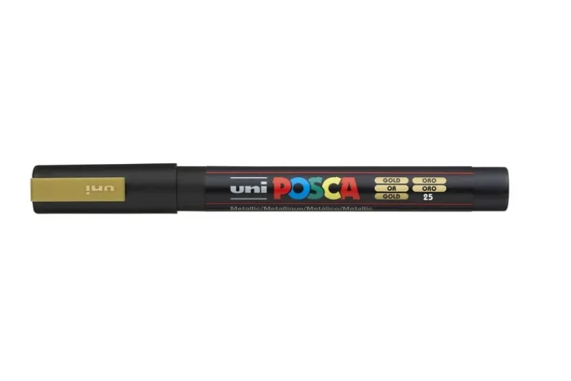 Paintmarker Uni pc-3m guld>POSCA Sale