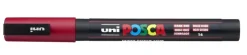 Paintmarker Uni pc-3m mørkerød>POSCA Online