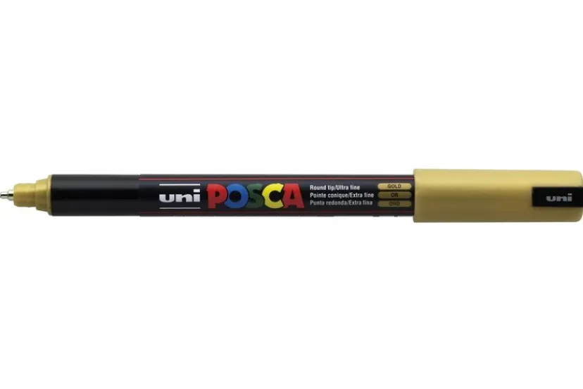 Paintmarker Uni pc-1mr guld>POSCA Clearance
