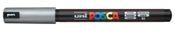 Paintmarker Uni pc-1mr sølv>POSCA New