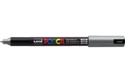 Paintmarker Uni pc-1mr sølv>POSCA New