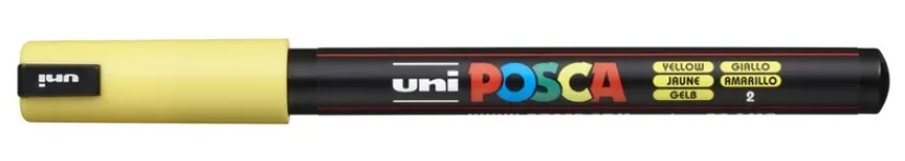 Paintmarker Uni pc-1mr gul>POSCA Hot