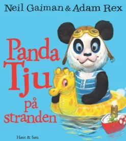 Panda Tju på stranden>