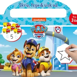 Paw Patrol - Skriv og visk ud (papbog med ikke-permanent pen)> New