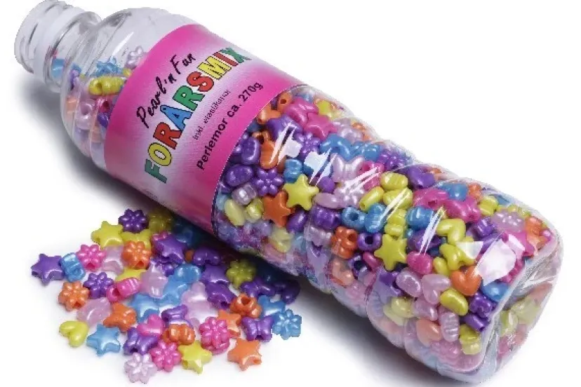 Pearl`n fun Forårsmix 270g perlemor> Hot