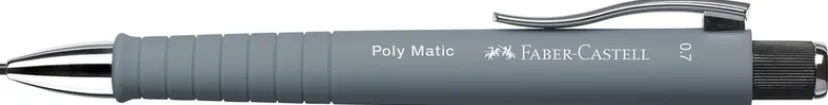 Pencil polymatic 0,7 grå>Faber-Castell Discount