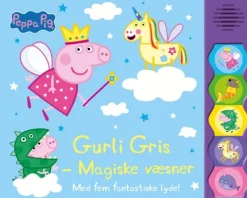 Peppa Pig - Gurli Gris - Magiske væsner (lydbog med 5 fantastiske lyde)> Outlet