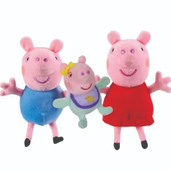 PEPPA PIG PLUSH 3-PAK>Gurli Gris Best