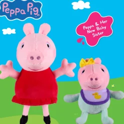 PEPPA PIG PLUSH 2-PAK><noscript><img width=