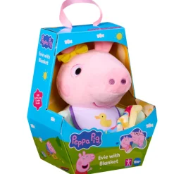 PEPPA PIG PLUSH BLANKET EVIE>Gurli Gris Clearance