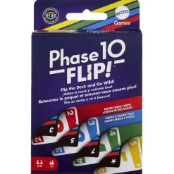 Phase 10 Flip!>Mattel Games Outlet