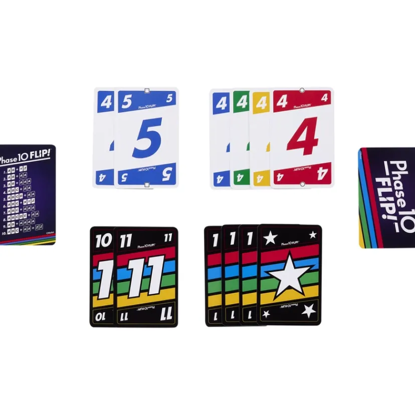 Phase 10 Flip!>Mattel Games Outlet