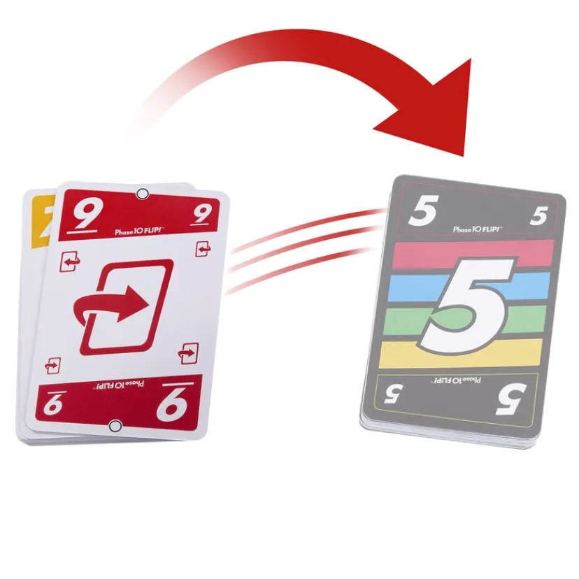 Phase 10 Flip!>Mattel Games Outlet