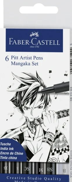 Pitt artist mangaka 6 ass>Faber-Castell New