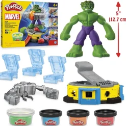 Marvel Hulk Smash & Squish Playset>Play-Doh
