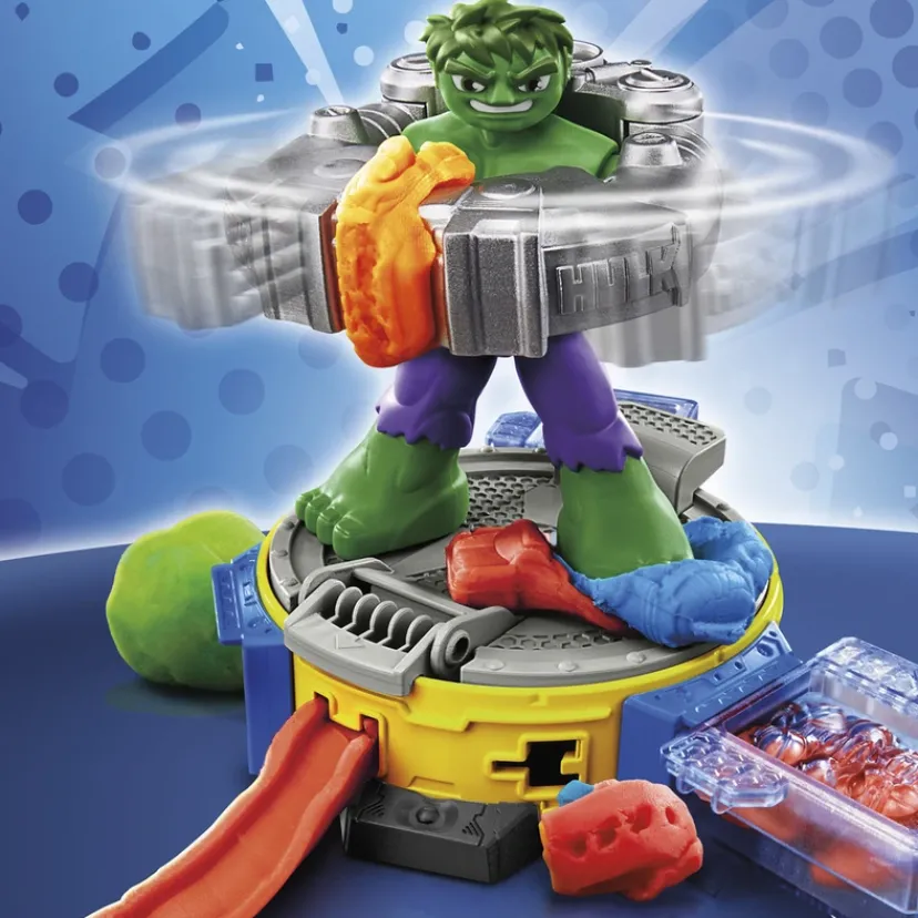 Marvel Hulk Smash & Squish Playset>Play-Doh