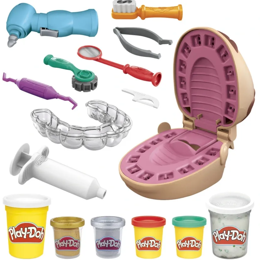 tandlæge legesæt>Play-Doh