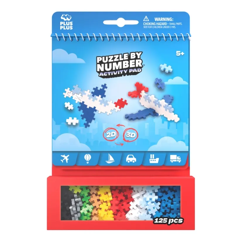 Plus-Plus Activity Pad – Transportation>Plus Plus